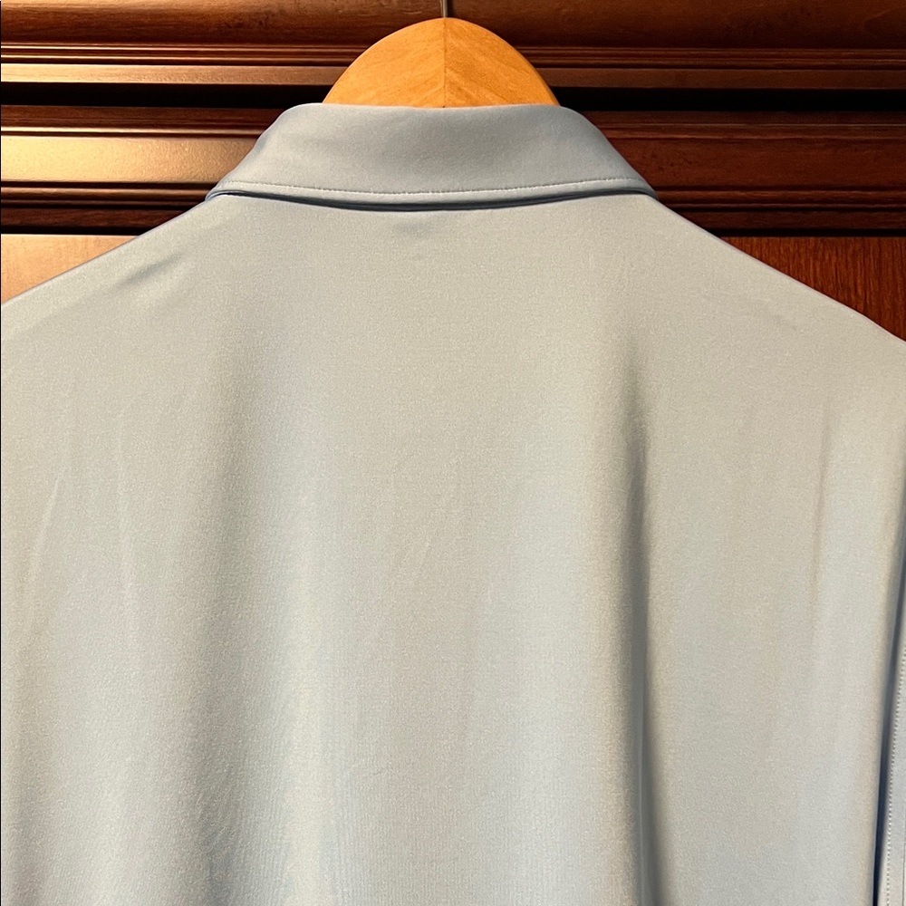 Brand New Peter Millar Summer Comfort Crown Sport Sun UPF 50+ Light Blue Polo! - Picture 2 of 15